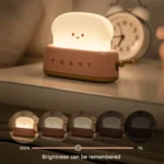 4W USB Charging LED Bread Maker Night Light Timing Sleep Light - Image 4