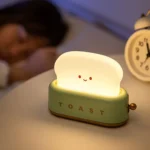 4W USB Charging LED Bread Maker Night Light Timing Sleep Light - Image 5