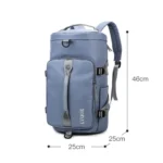 375 Large-capacity Waterproof and Wear-resistant Crossbody Travel Backpack - Image 3