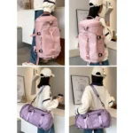 375 Large-capacity Waterproof and Wear-resistant Crossbody Travel Backpack - Image 6