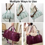 20200 Large Capacity Waterproof Sports Fitness Messenger Bag, Size: - Image 7