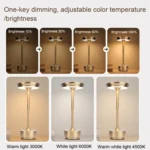 Rechargeable Desk Lamp Removable Desk Lamp Bar Atmosphere Night Light - Image 4