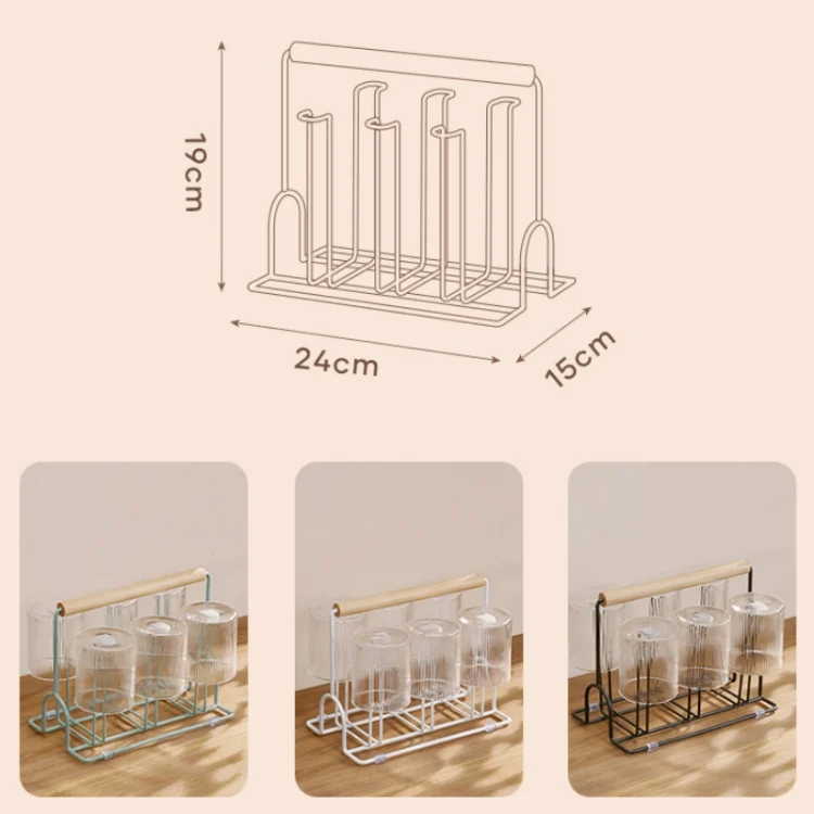 TBD0602787201_B1.webp Household Glass Cup Upside-down Drain Rack Plant Rack - Image 2