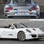 5 Sets Car 3D Feather Body Sticker Scratch Blocking Sticker - Image 5