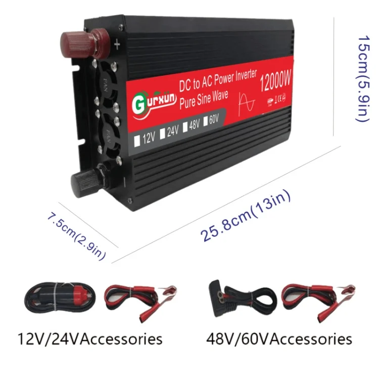 TBD0602794803_B1.webp Gurxun 12000W High Power Household Car Sine Wave Inverter - Image 2