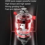 Household Electric Grinder Coffee Grain Mixer, Style: - Image 4