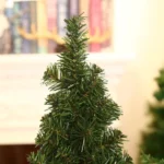 Hemp Bottom Mini Christmas Tree Shopping Mall Window Desktop Decoration, Size: - Image 3