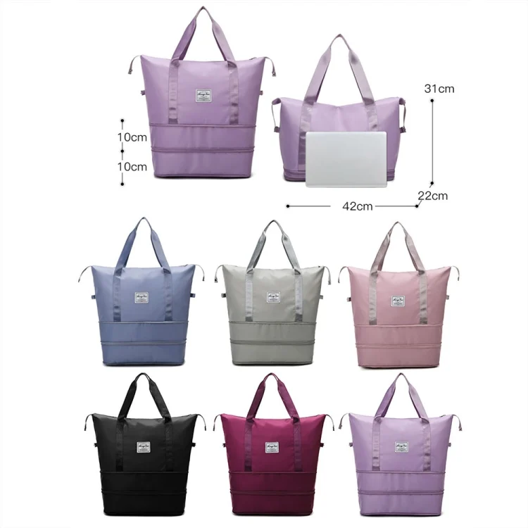 TBD0602799101_B1.webp HT-224 Large Capacity Expandable Waterproof Sports Fitness Bag - Image 2