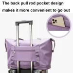 HT-224 Large Capacity Expandable Waterproof Sports Fitness Bag - Image 4