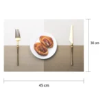 PVC Waterproof Oil-proof Dining Table Insulation Mat - Image 3