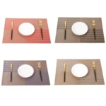 2 PCS PVC Table Top Thermal Insulation Placemat - Image 2