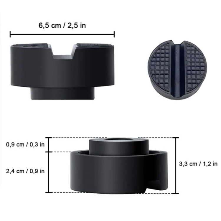 TBD06028040_2.webp 4PCS Automobile Universal Jack Bracket Rubber Support Block - Image 3