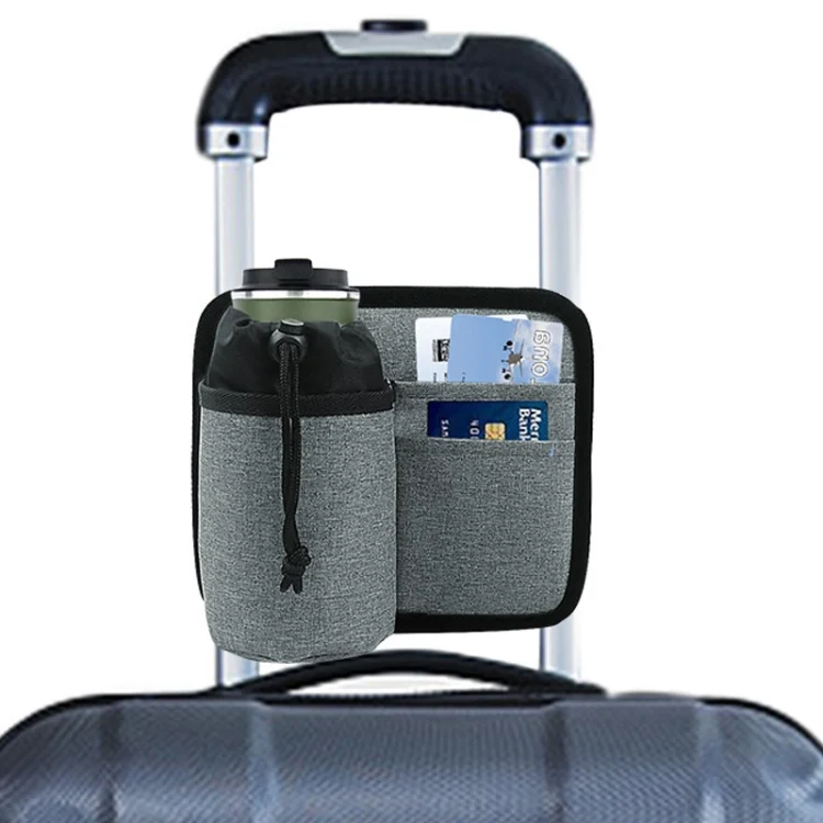 Luggage Storage Cup Holder Air Ticket Storage Bag