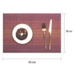 Christmas Gradient Thickening Woven PVC Heat Insulation Pad - Image 3