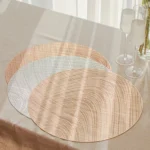 Hollow Bronzing PVC Heat Insulation Table Mat - Image 5