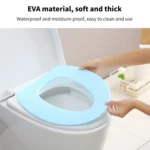 High Foam EVA Waterproof Thickened O-Type Toilet Cushion - Image 3