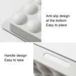 Refrigerator Drawing Egg Fruit Vegetable Storage Box - Image 4