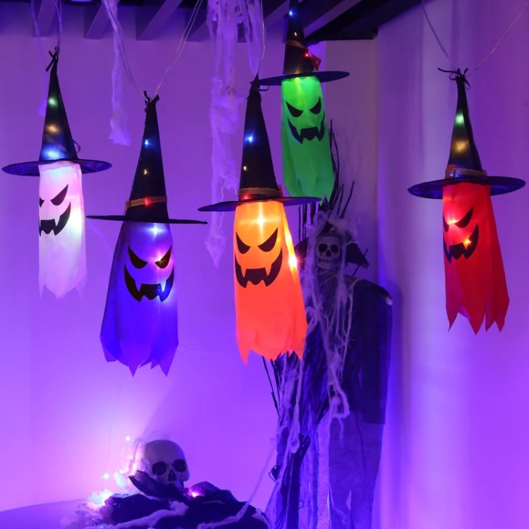 TBD0602809101_5.webp Halloween LED Hanging Lights Ghost Festival Decorative Lights, Style: - Image 6