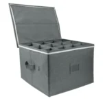 Collapsible Goblet Storage Box With Lid - Image 3