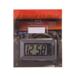 C33 Mini Home Car Electronic Clock With Hook And Loop Fastener - Image 4