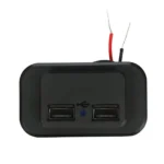3.1A Punch-Free Automatic Spring Cover RV Bus Modified Car Charger Dual USB Car Charger - Image 2