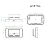 4.8A Punch-Free Automatic Spring Cover RV Bus Modified Dual USB Car Charger - Image 3