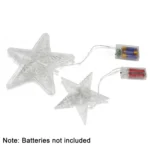 Christmas Tree Top Light LED Glowing Star Lights, Size: - Image 3