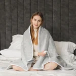 100W Flannel Electric Heating Blanket With Thermostat Timer Switch,Style: - Image 2