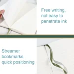 PU Leather Matte Cover Embossed Insert Buckle Notebook - Image 6