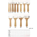 Weizhuang S878 No.1-12 Nylon Oil Painting Board Brush Barbecue Paint Brush - Image 6