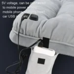 10W 5V USB Adjustable Temperature Graphene Heated Cushion Office Chair Cushion - Image 5