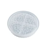 DIY Round and Square Diamond Pattern Storage Tray Silicone Mold, Specification: Rectangular
