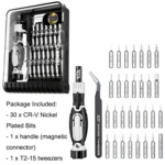 JAKEMY JM-8189 32 In 1 Cross Screwdriver Tool Set Computer Phone Repair Tool - Image 6