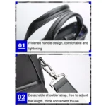 Bopai 11-70511 Large Capacity Waterproof Laptop Business Handbag - Image 6