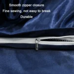 1 Pairs Ice Silk Pillowcase Home Textile Bedding, Size: - Image 4