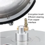 Round Floor Scrubber High Pressure Cleaner, Size: - Image 3