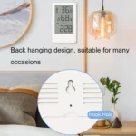 9032 LCD Large Screen Display Alarm Clock Temperature and Humidity Meter - Image 5