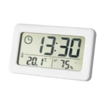 YD005 Mini Light and Thin LCD Screen Temperature/Humidity Meter Electronic Clock