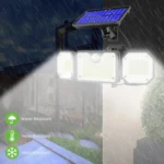 Solar Human Body Sensor Light LED Outdoor Waterproof Garden Light, Style: - Image 4