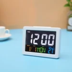 G2000 Color Screen Date Temperature Display Alarm Clock Desk Clock