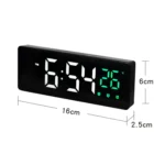 0715 Voice-activated LED Mute Date Temperature Display Electronic Clock - Image 7