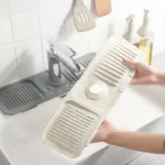 Faucet Silicone Draining Mat Anti-splash Kitchen Sink Non-slip Soap Mat - Image 6