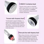 4 In 1  40K Ultrasonic Fat Blasting Device Radio Frequency Beauty Device - Image 4
