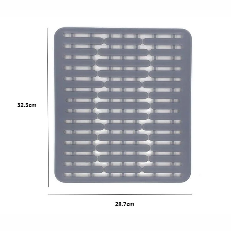 TBD0602860801_B2.webp Multi-Functional Silicone Sink Pad Non-Slip Thermal Insulation Drain Pad, Color: - Image 3