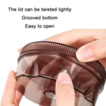 2 PCS Magnetic Suction Round Wall-mounted Seasoning Jar - Image 3