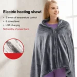3-speed Temperature Control 8-zone Heating USB Electric Shawl Electric Blanket - Image 2