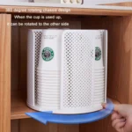 Desktop Rotary Grid Disposable Paper Cup Storage Rack - Image 4