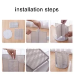 Desktop Rotary Grid Disposable Paper Cup Storage Rack - Image 6