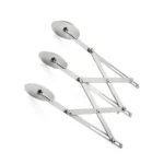 Stainless Steel Retractable Multipurpose Pizza Knife, Style: