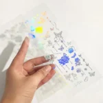 10 PCS Hot Stamping Laser Cartoon Animal Sticker Decoration Hand Account Material - Image 4